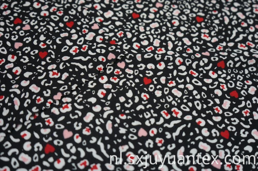 Polyester Spun Yarn Print Fabric